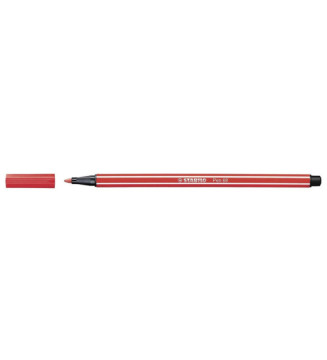 Feutre de Dessin PEN 68 Pointe Moyenne 1 mm Carmin