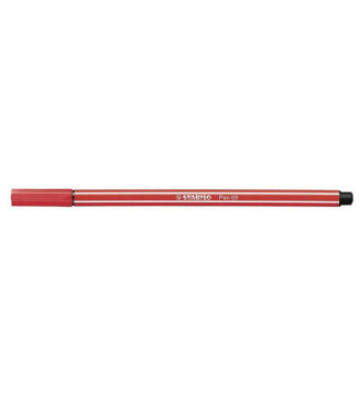Feutre de Dessin PEN 68 Pointe Moyenne 1 mm Carmin