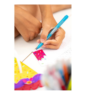 Feutre pailleté COLOR'PEPS, étui carton de 10