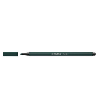 Feutre de Dessin PEN 68 Pointe Moyenne 1 mm Vert anglais foncé