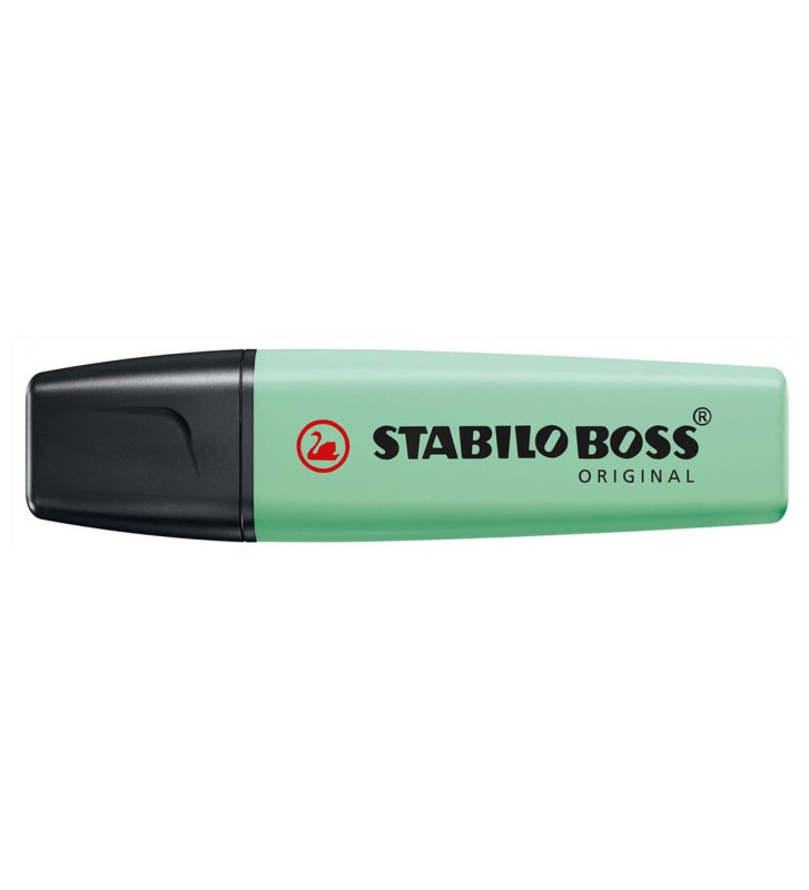 Surligneur BOSS ORIGINAL Pastel Pointe Biseautée 2 - 5 mm Vert pastel