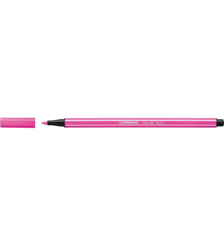Feutre de Dessin PEN 68 Pointe ogive Moyenne 1 mm Rose fluo