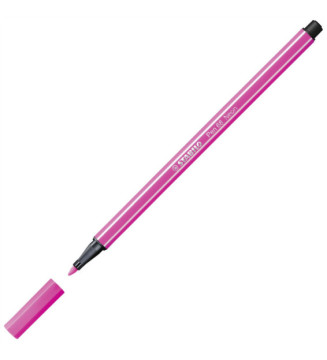 Feutre de Dessin PEN 68 Pointe ogive Moyenne 1 mm Rose fluo