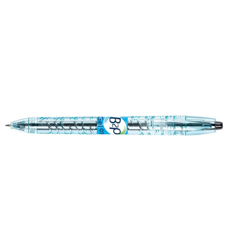 Stylo Bille Rétractable Encre Gel B2P Pointe moyenne Noir