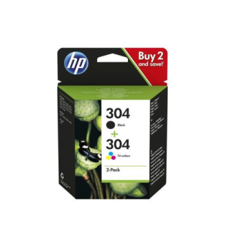 Pack de 2 cartouches jet d'encre N°304 1 x Noir+1 x Couleur