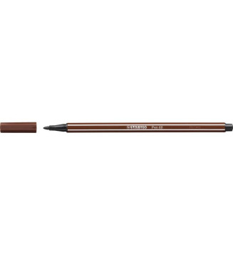 Feutre de Dessin PEN 68 Pointe Moyenne 1 mm Brun