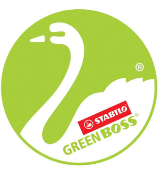 Surligneur GREEN BOSS Orange 83% à base de plastique recyclé