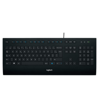Clavier filaire USB K280e AZERTY Noir