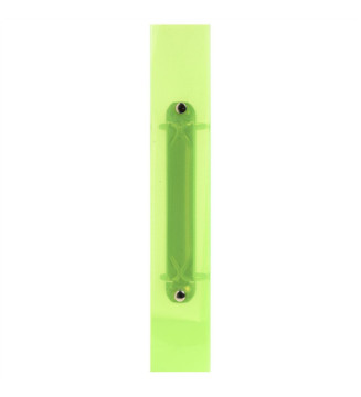 Classeur Polypro 2 anneaux 30mm Dos 40mm 17X22 cm CRYSTAL Couleur aléatoire