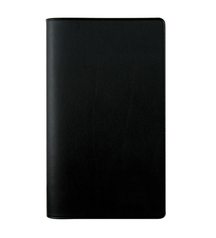 Agenda Semainier Espace 17 Barbara 9x17,5 cm  Janvier à Décembre Noir
