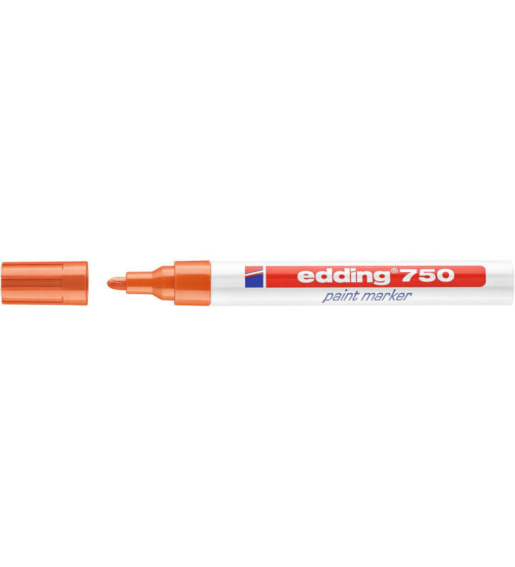 Marqueur Peinture 750 Orange Pointe Moyenne 2-4 mm