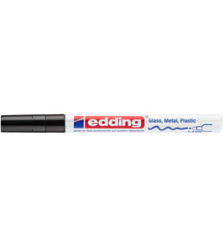 Marqueur peinture brillante 751 noir 1-2 mm