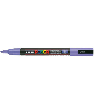 Marqueur pointe conique fine pc3m 0,9 - 1,3mm lilas