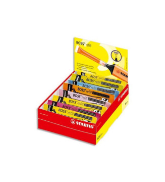 Boîte de 20 recharges BOSS ORIGINAL  coloris panachés