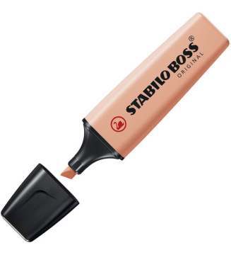 surligneur STABILO BOSS ORIGINAL Pastel - teint de pêche