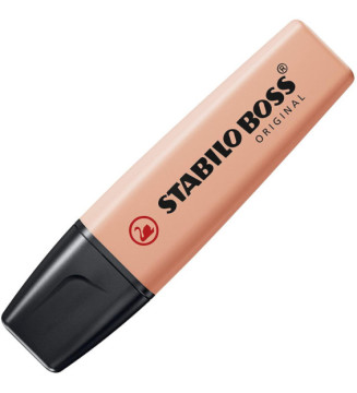 surligneur STABILO BOSS ORIGINAL Pastel - teint de pêche