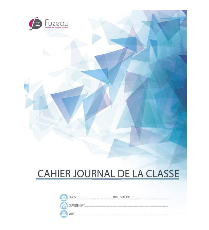Journal de préparation de classe primaire - 24x32cm