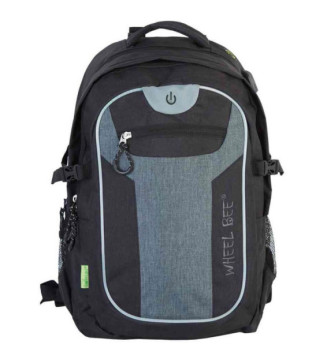 Sac à dos de loisirs Revolution, noir/gris