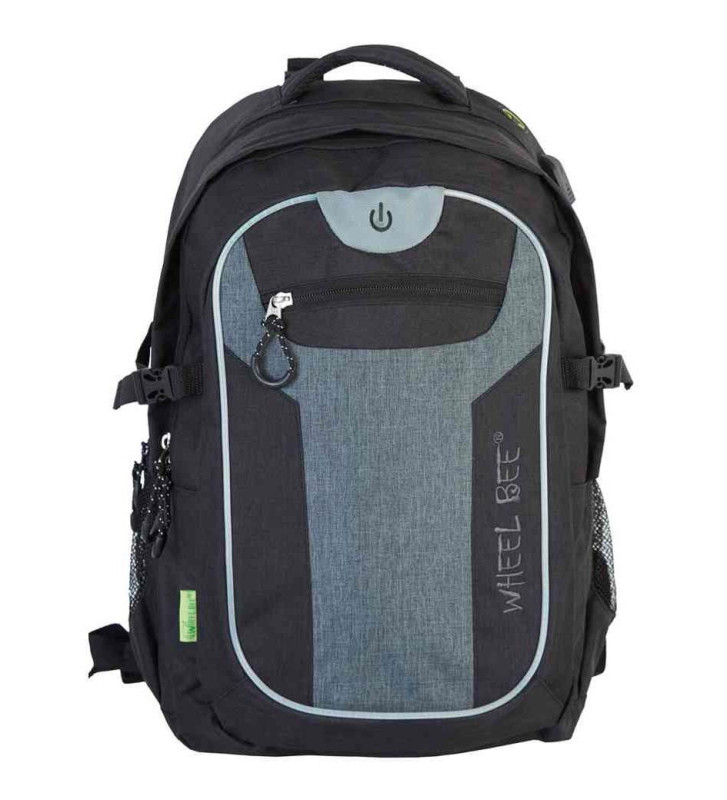 Sac à dos de loisirs Revolution, noir/gris