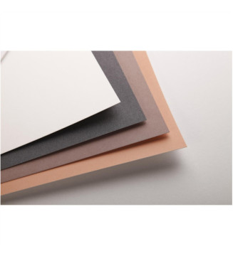 Bloc Pastelmat 360g 18x24 couleurs assorties foncées 12 feuilles
