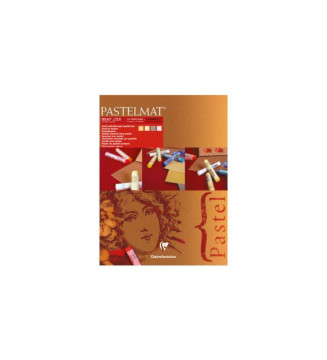 Bloc Pastelmat 12 Feuilles 360g 30x40cm couleurs assorties 4 teintes