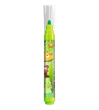 Etui de 12 Feutres JUNGLE fever JUMBO 1er Age Lavable