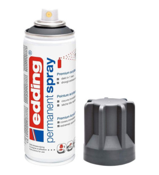 Spray Peinture Permanente 200ml anthracite, pour extérieur et intérieur