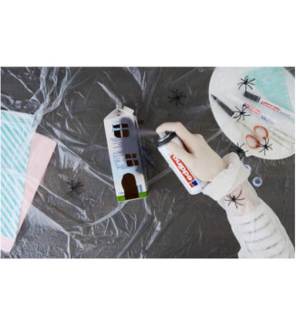 Spray Peinture Permanente 200ml anthracite, pour extérieur et intérieur