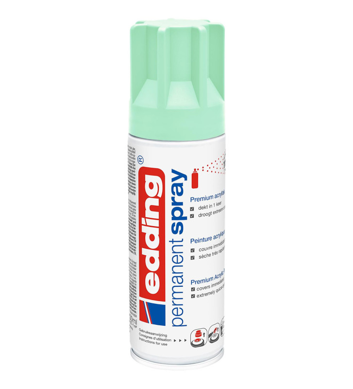 Spray Peinture Acrylique Permanent 5200 Néo Menthe Mat