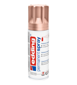 Spray 200ml Peinture Permanent 5200 Or Rose Mat