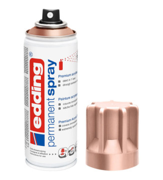 Spray 200ml Peinture Permanent 5200 Or Rose Mat