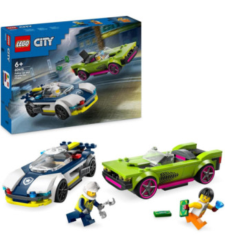 City 60415 La Course-Poursuite Entre la Voiture de Police et la Super Voiture
