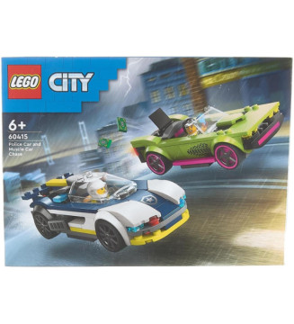 City 60415 La Course-Poursuite Entre la Voiture de Police et la Super Voiture