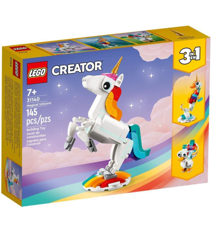 31140 Creator 3-en-1 La Licorne Magique