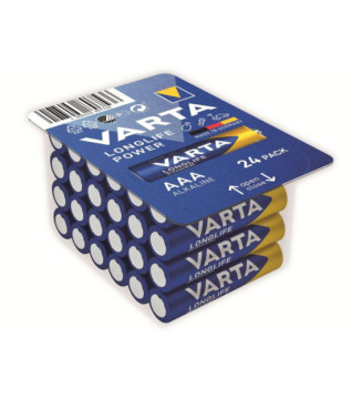 Blister de 24 piles LongLife Power Micro (AAA) LR03