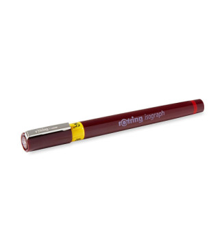 Stylo à encre de chine Isographe Code Jaune 0,35 mm Noir