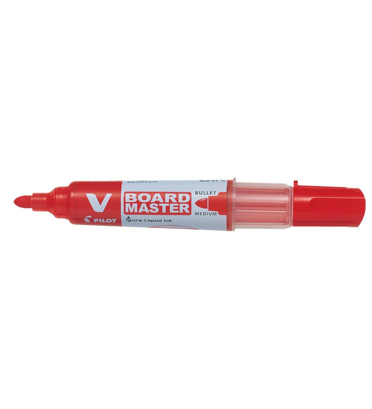 Marqueur pour tableau blanc V BOARD MASTER Pointe Ogive Moyenne Rouge