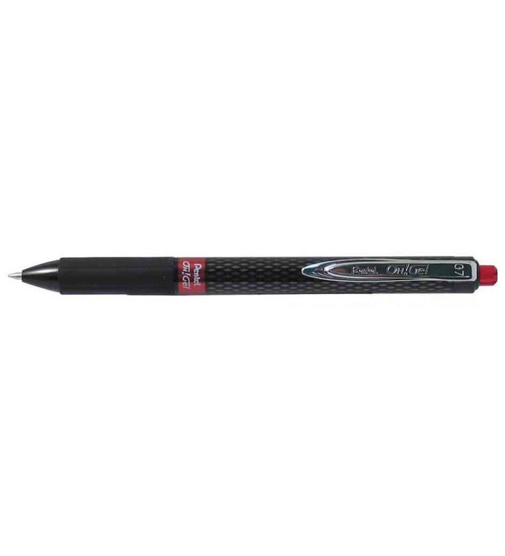Stylo roller à encre gel OH! Gel rouge tracé de 0,35 mm