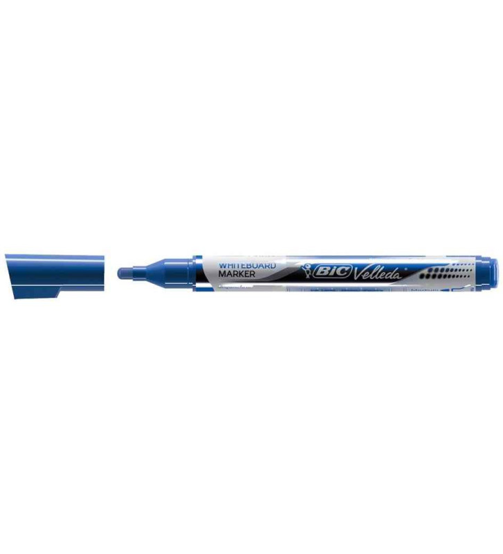 Feutre tableau blanc effaçable LIQUID INK Pocket Pointe Ogive Moyenne Bleu
