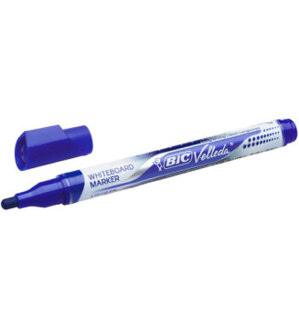 Feutre tableau blanc effaçable LIQUID INK Pocket Pointe Ogive Moyenne Bleu