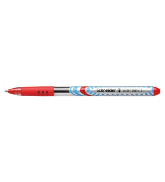 Stylo à bille Slider Basic Pointe Fine rouge