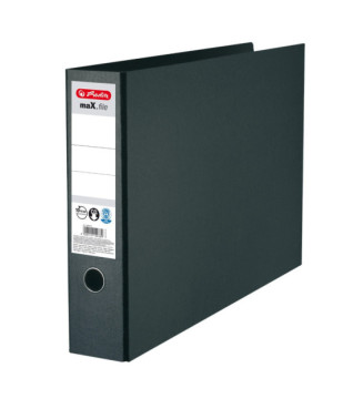 Classeur carton rigimax.file A3 à l'italienne dos de 75 mm noir