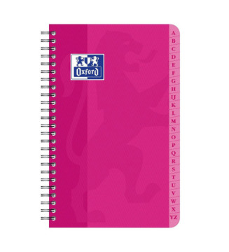 Carnet répertoire spirale 90 x 140 mm quadrillé 100 pages 90g