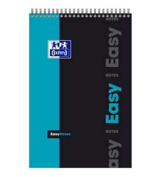 Bloc Notes Spirale Easynotes lignée 7mm 160p 90g 21x31,5cm  coloris Aléatoire