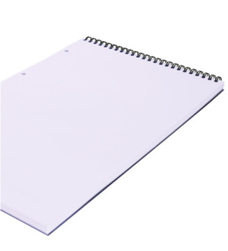 Bloc Notes Spirale Easynotes lignée 7mm 160p 90g 21x31,5cm  coloris Aléatoire
