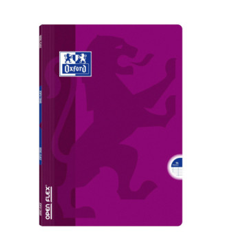 Cahier OPENFLEX agrafé 21 x 29.7 cm 96p grands carreaux 90g Coloris Aléatoire