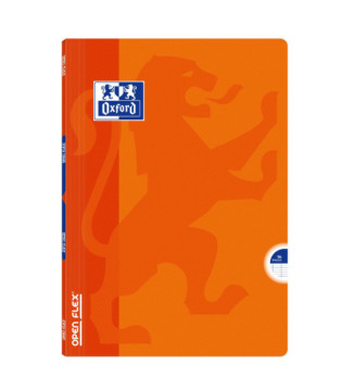 Cahier OPENFLEX agrafé 21 x 29.7 cm 96p grands carreaux 90g Coloris Aléatoire