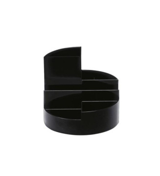 Organisateur de bureau rundbox 6 compartiments Noir