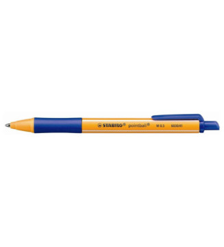 Stylo Bille Rétractable POINTBALL Tracé 0,5 mm Bleu