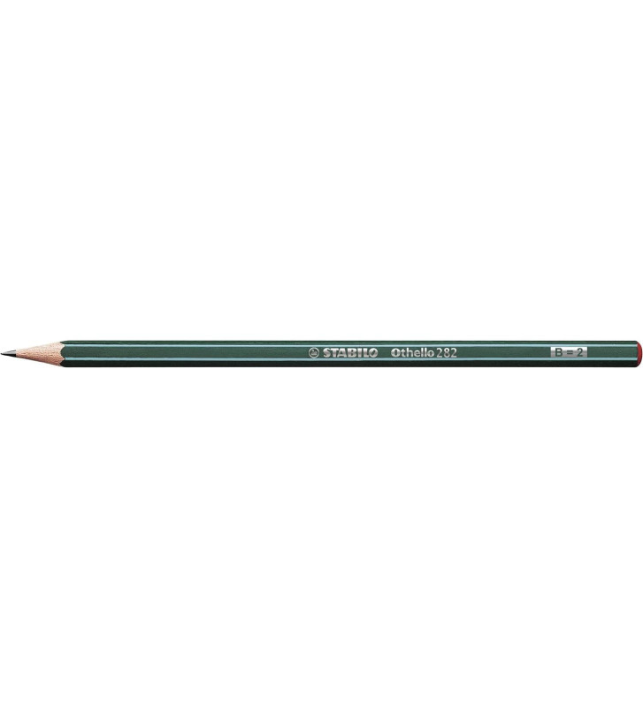 Crayon de papier Othello 282 Hexagonal Laqué Vert Mine 2 mm F